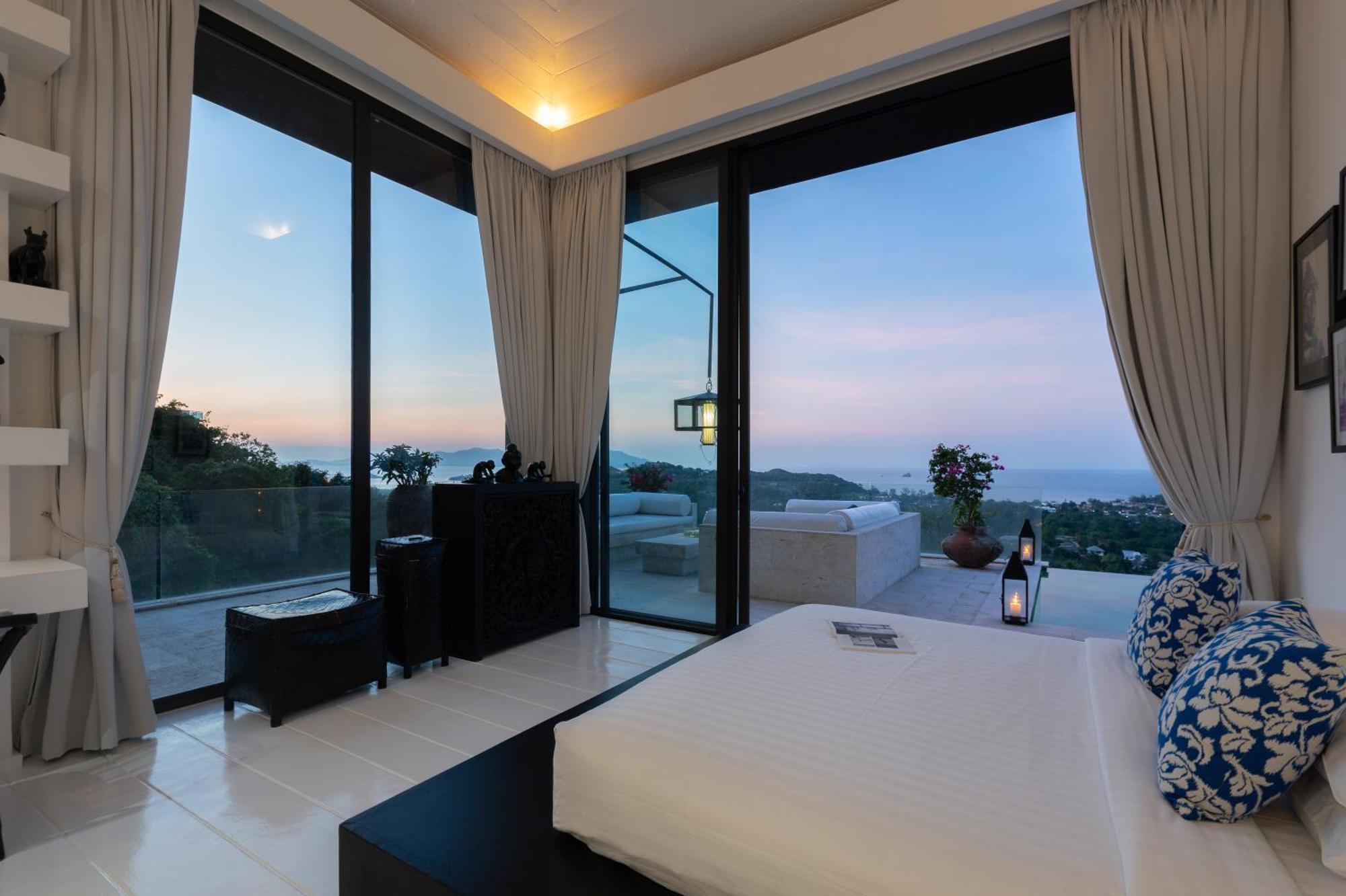 Villa Belle - Fully Serviced Private Sea View Villa With An Award Winning In-House Cook Choeng Mon Kültér fotó