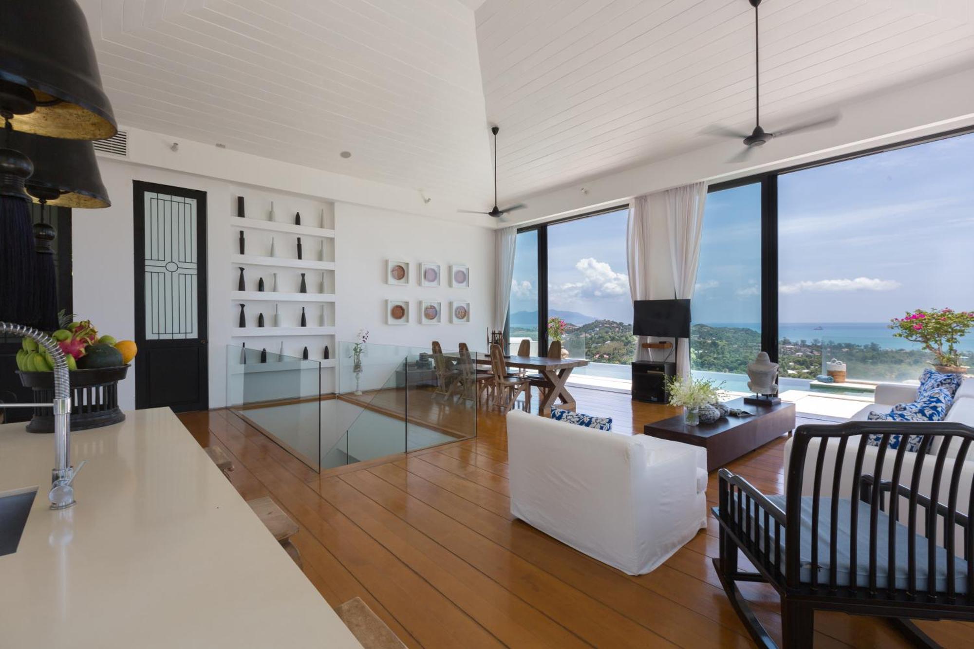 Villa Belle - Fully Serviced Private Sea View Villa With An Award Winning In-House Cook Choeng Mon Kültér fotó