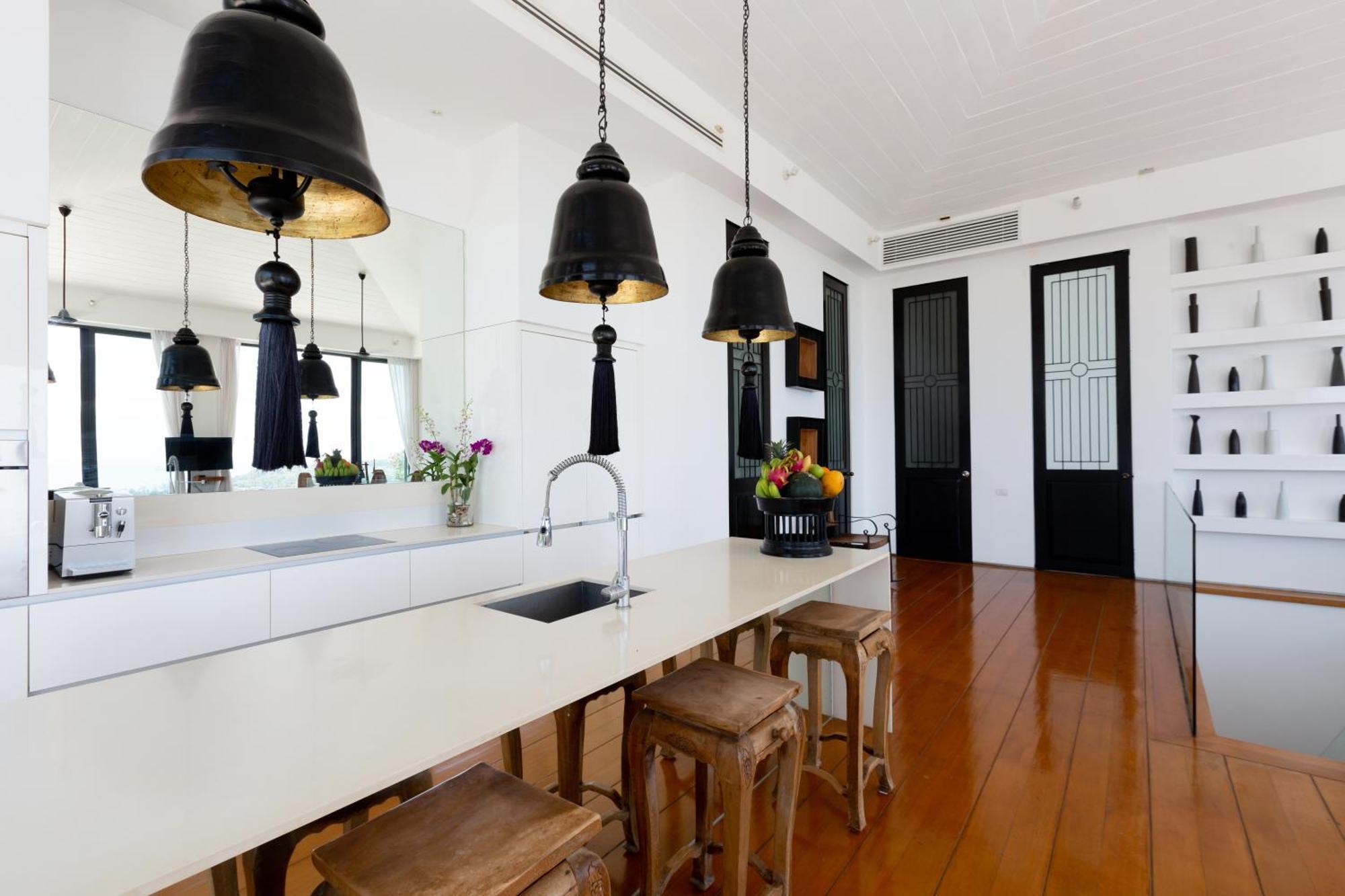 Villa Belle - Fully Serviced Private Sea View Villa With An Award Winning In-House Cook Choeng Mon Kültér fotó
