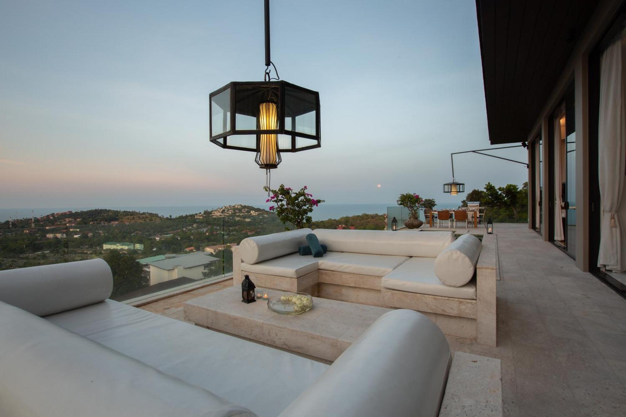 Villa Belle - Fully Serviced Private Sea View Villa With An Award Winning In-House Cook Choeng Mon Kültér fotó